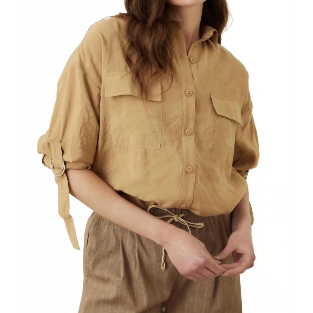 NEW LA PETITE FRANCAISE chelsea blouse in beige